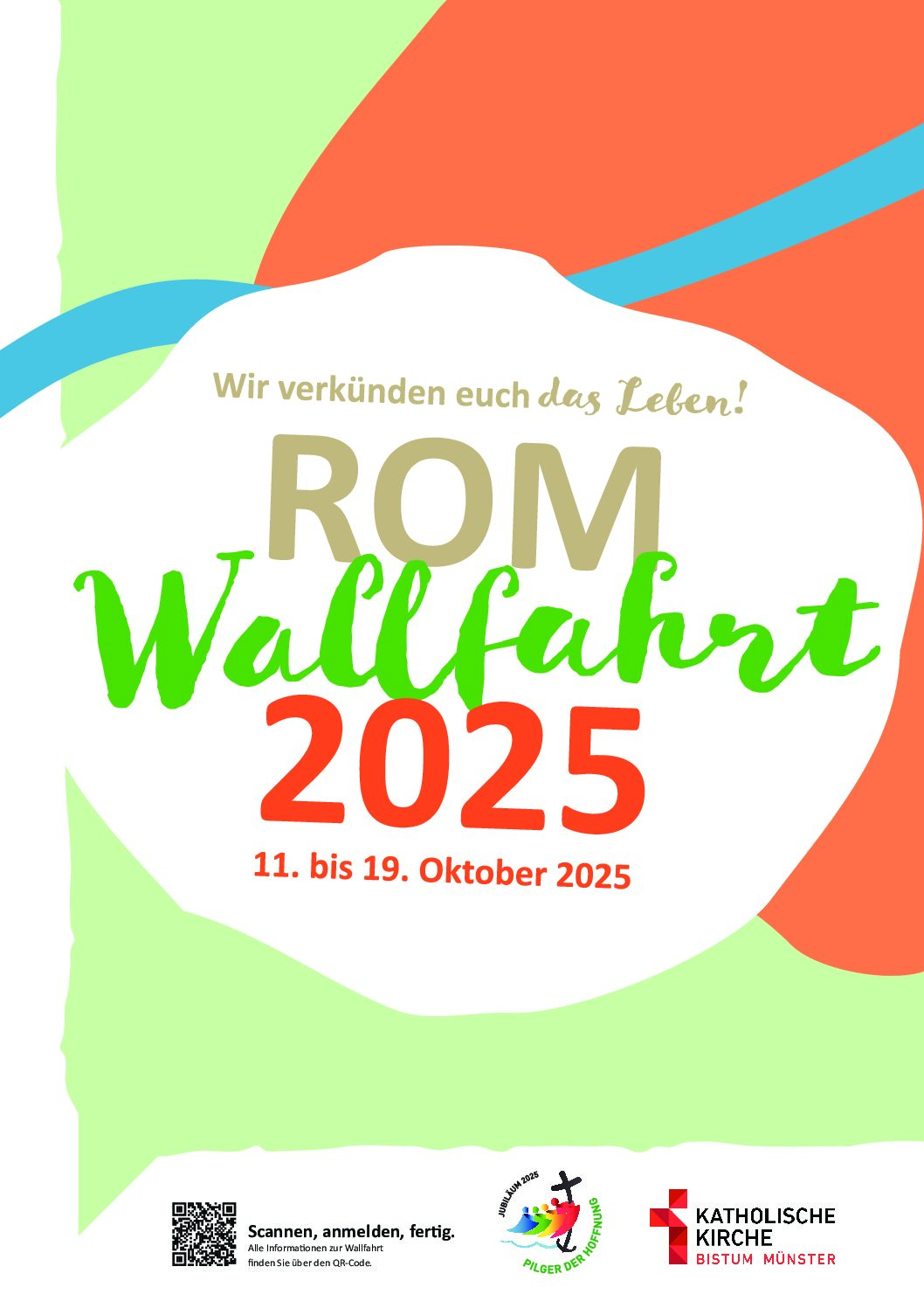 Bistumswallfahrt nach Rom in 2025