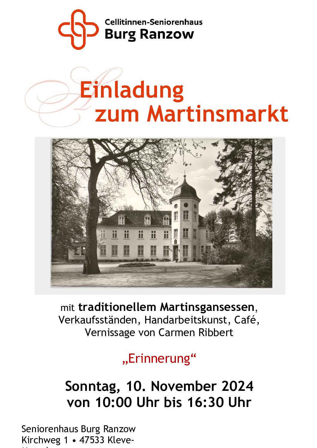 Martinsmarkt in Burg Ranzow