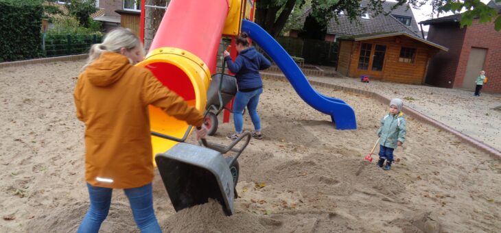 Eltern in Aktion im St. Anna Kindergarten